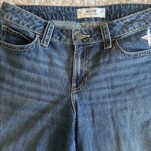 Hollister Blue Flare & Wide Leg Jeans